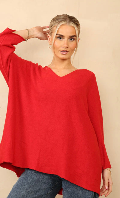 Glitter Star Sleeve Jumper- Kasia