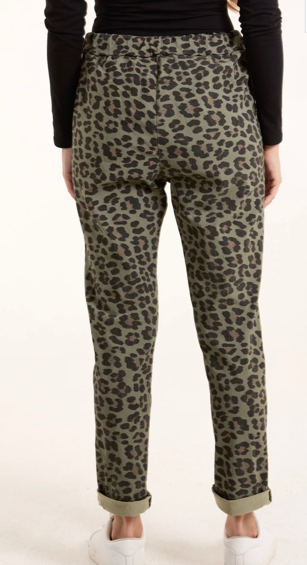 Leopard Print Magic Trousers- Cora