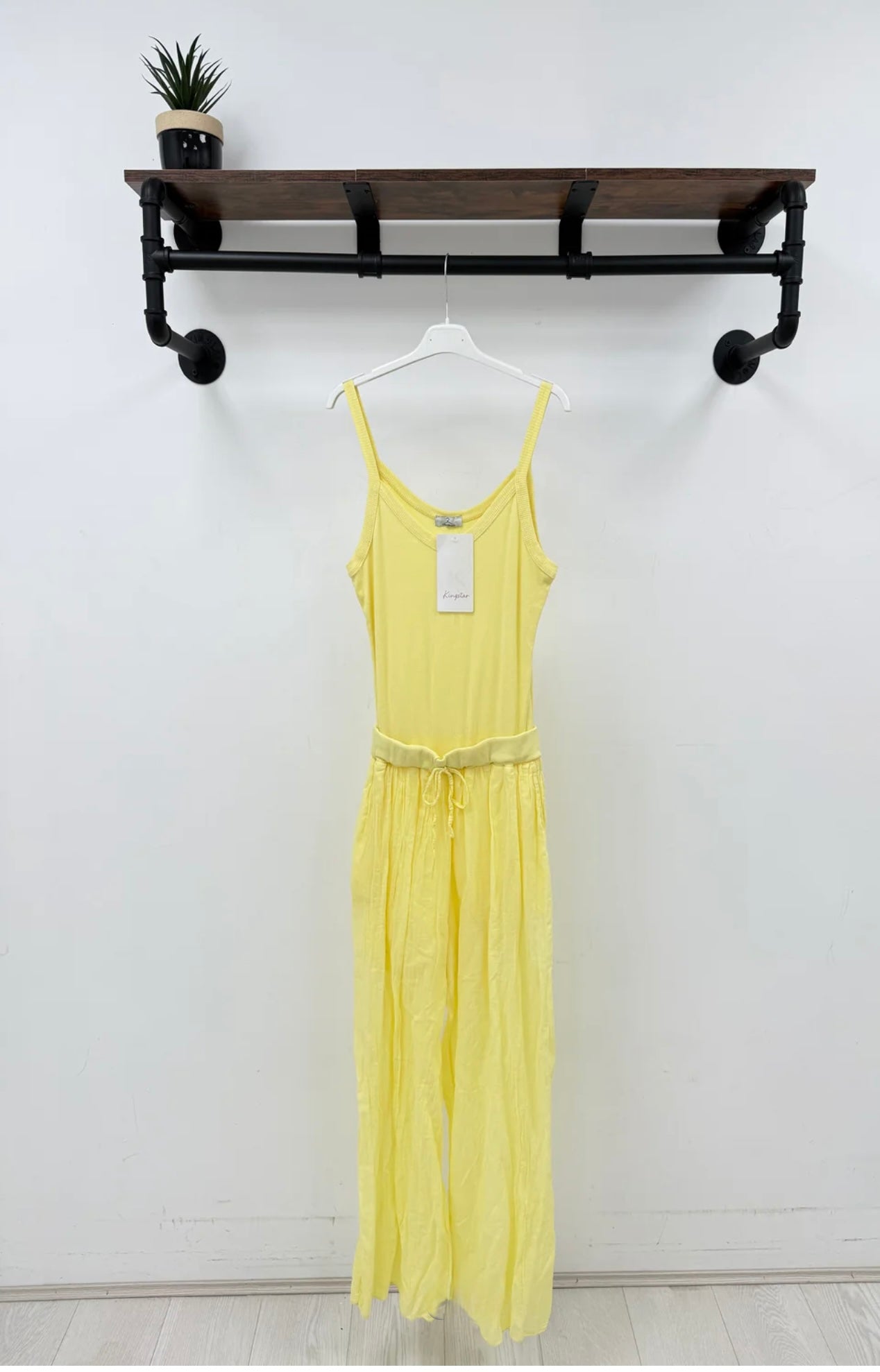 Cami Vest Jumpsuit- Vita