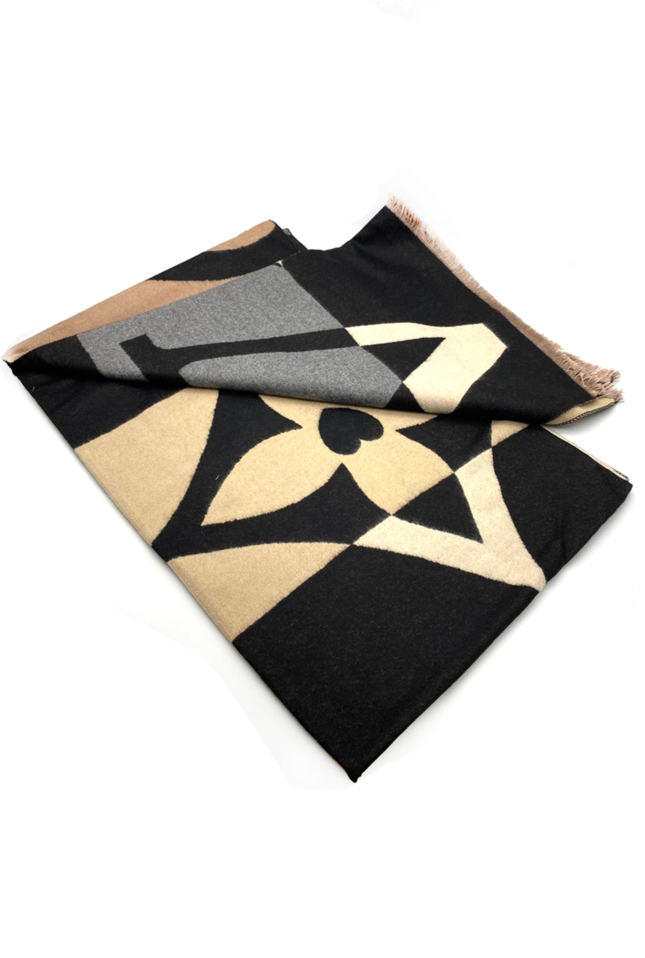 Inspired Design Wool Blend Scarf- Sal