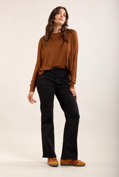 Toxik3  X Tocada Wide Leg Pull-On Jeans- Reneè