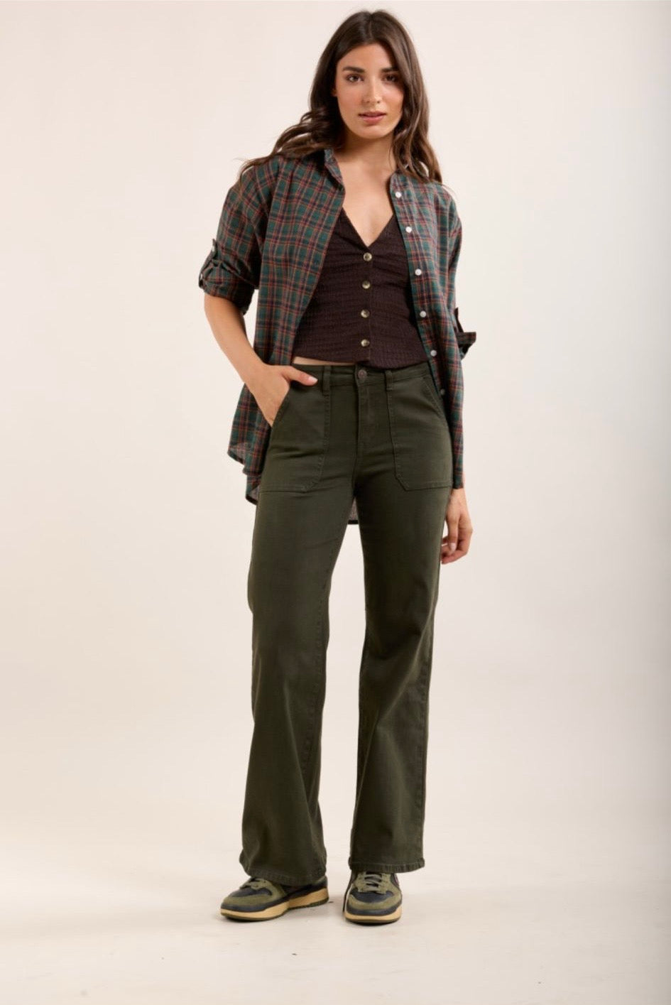 Toxik3 Paris Flare Jeans- Fleur