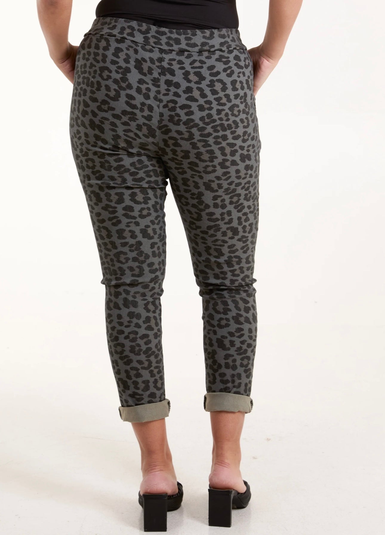 Leopard Print Magic Trousers- Cora