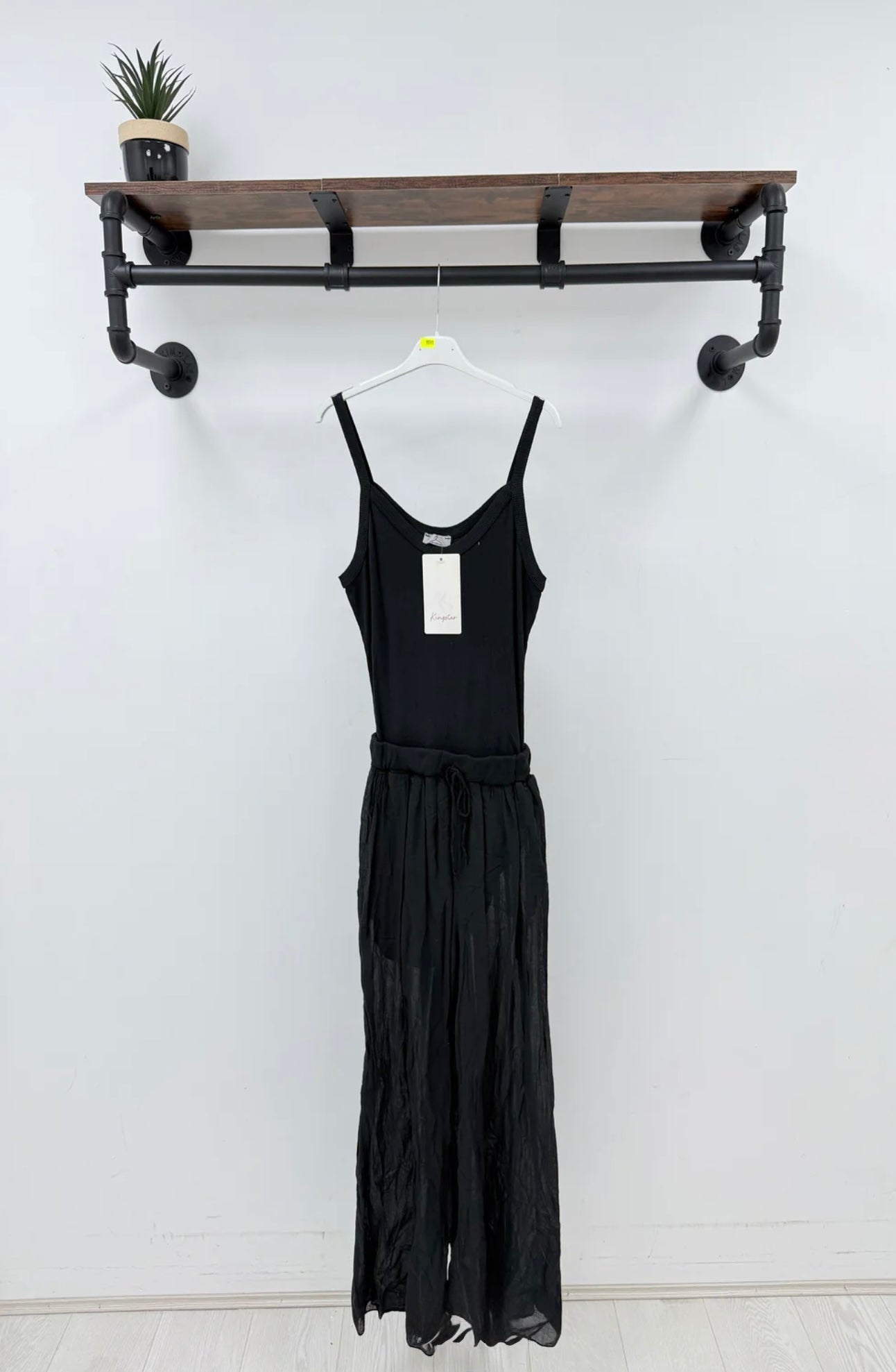 Cami Vest Jumpsuit- Vita