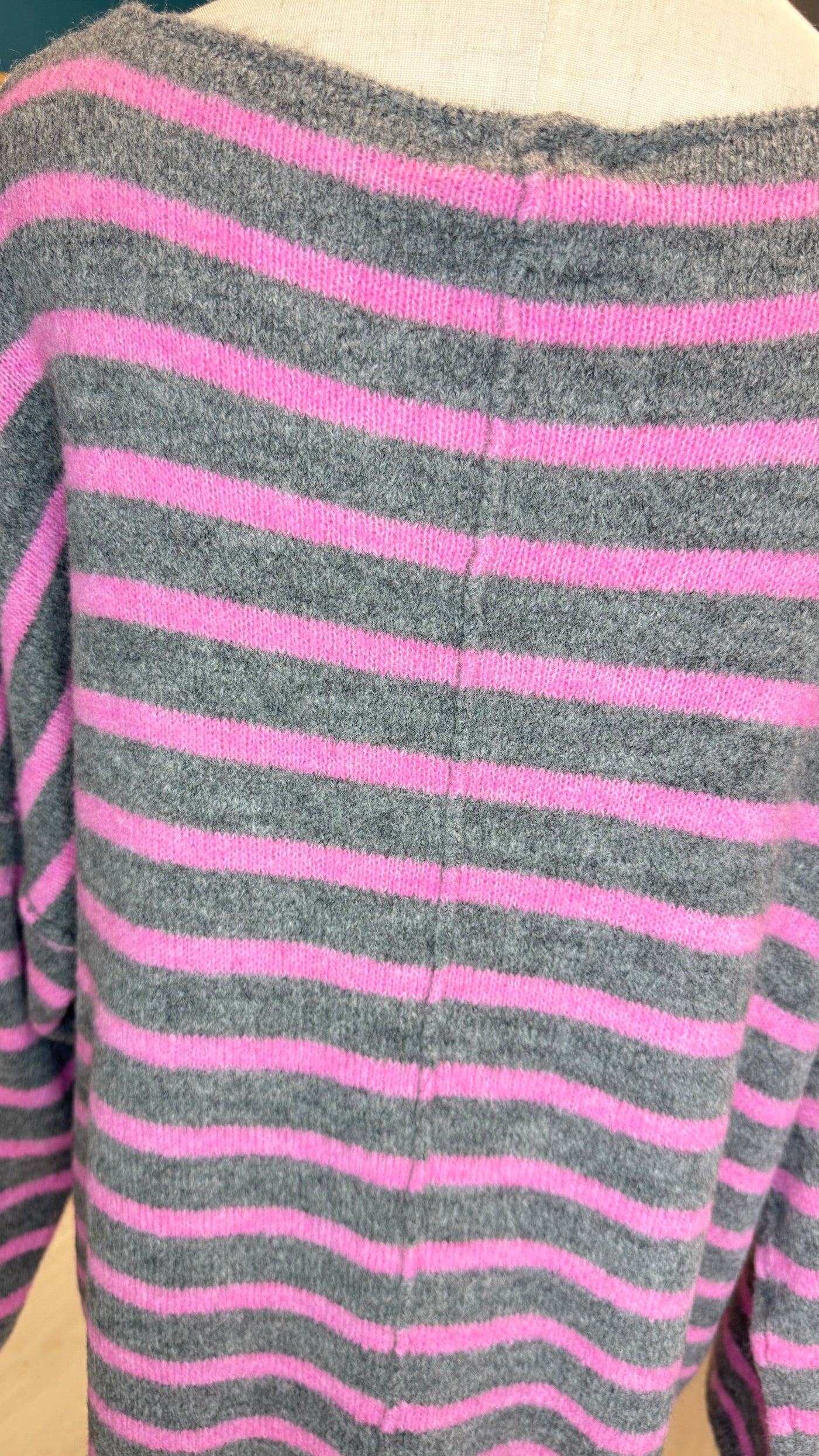 Italian Striped Relaxed Jumper- Vento