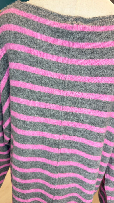 Italian Striped Relaxed Jumper- Vento