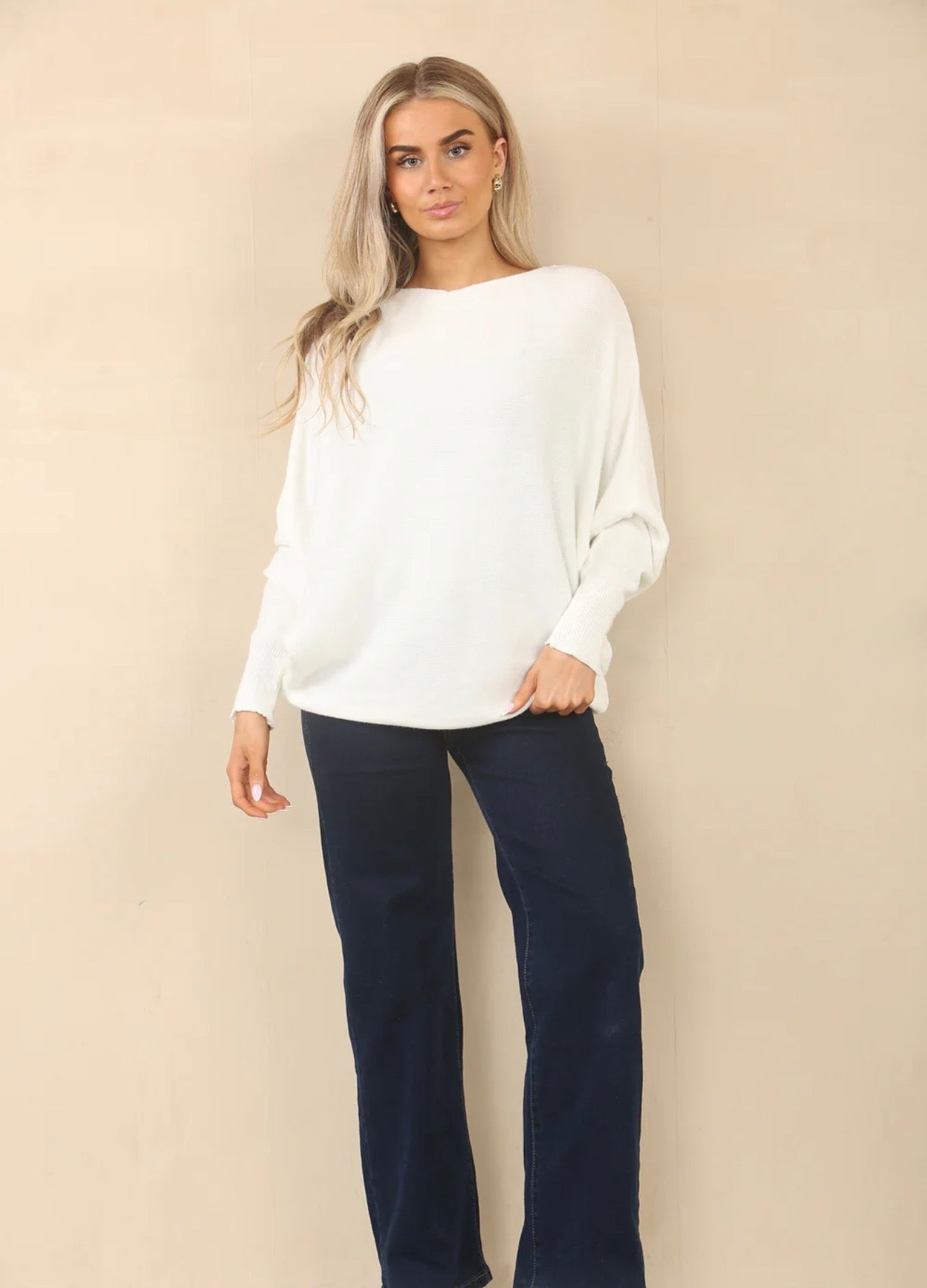 Super Soft Batwing Jumper- Miele