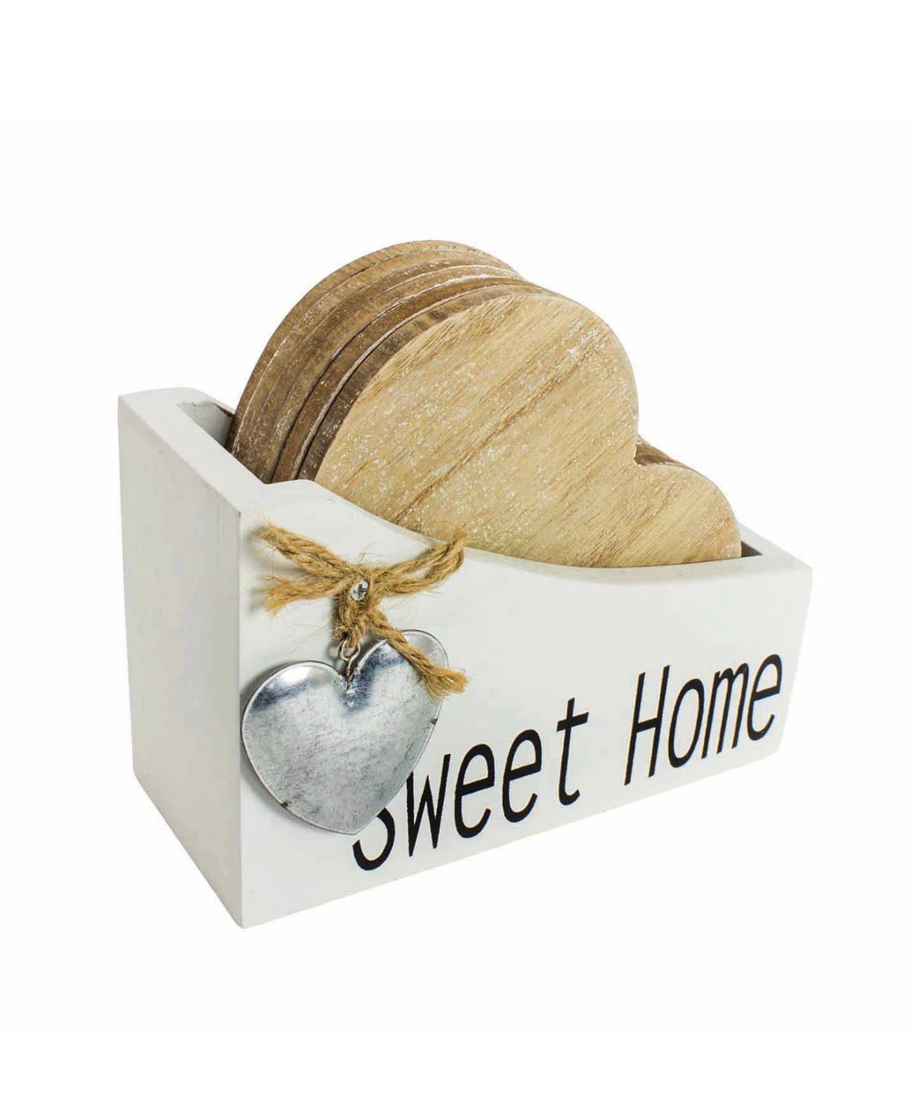 Heart Coaster Set– Sweet Home