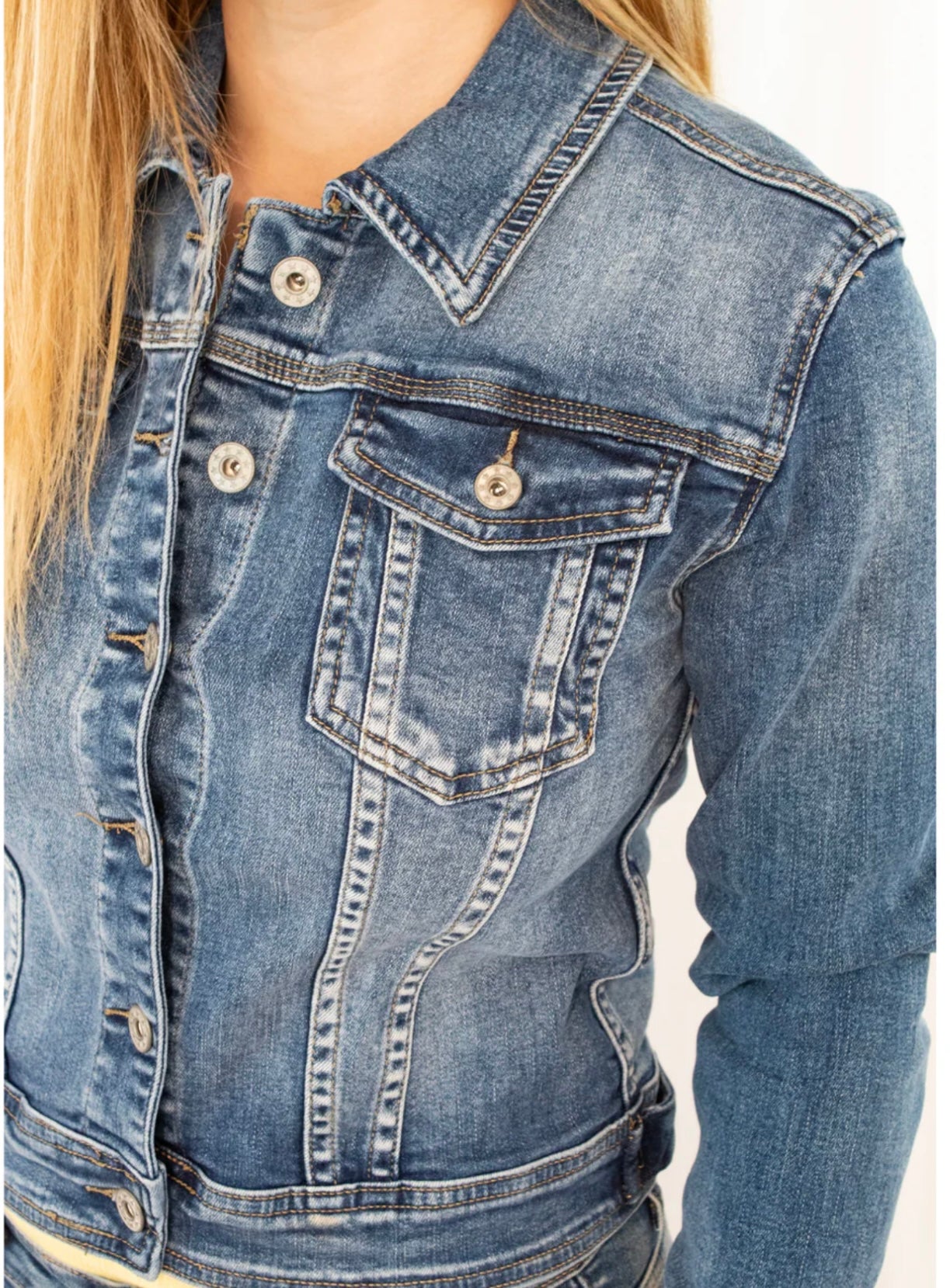 Melly & Co Angel Denim Wings Jacket- Angelisa