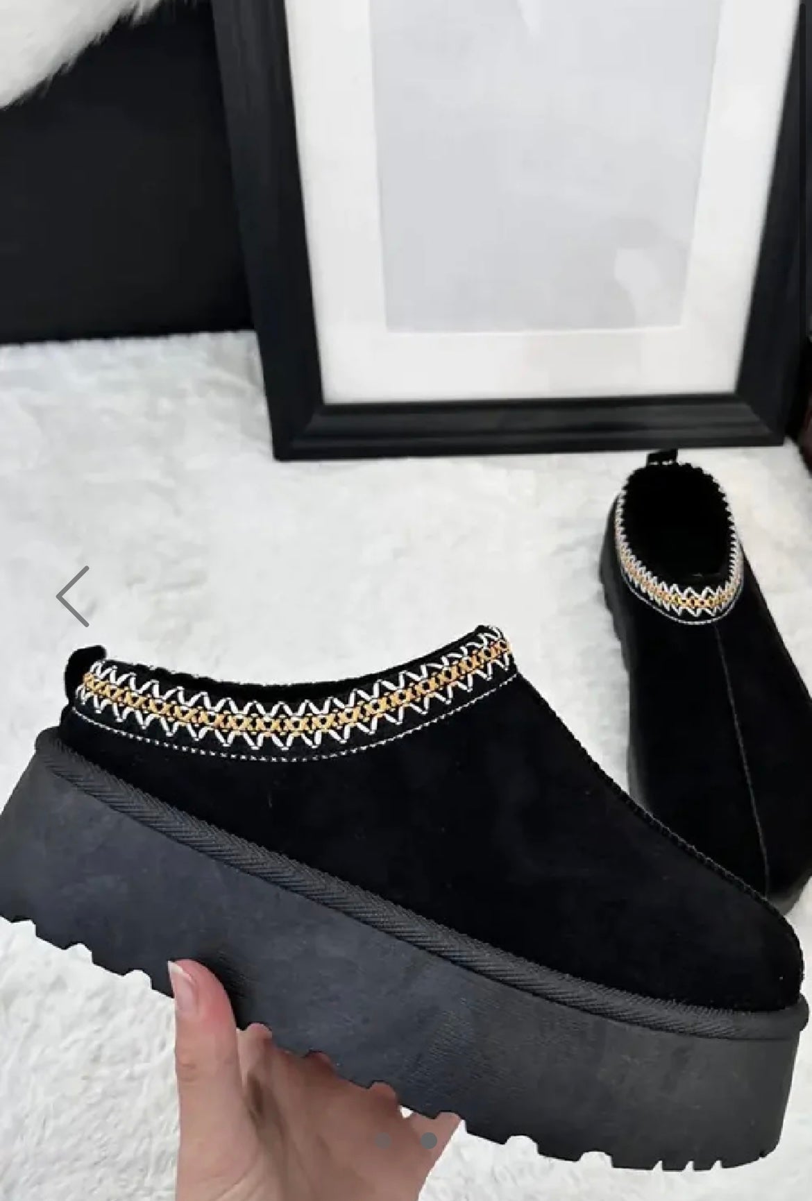Black Faux Suede Inspired Ankle Boots- Diva
