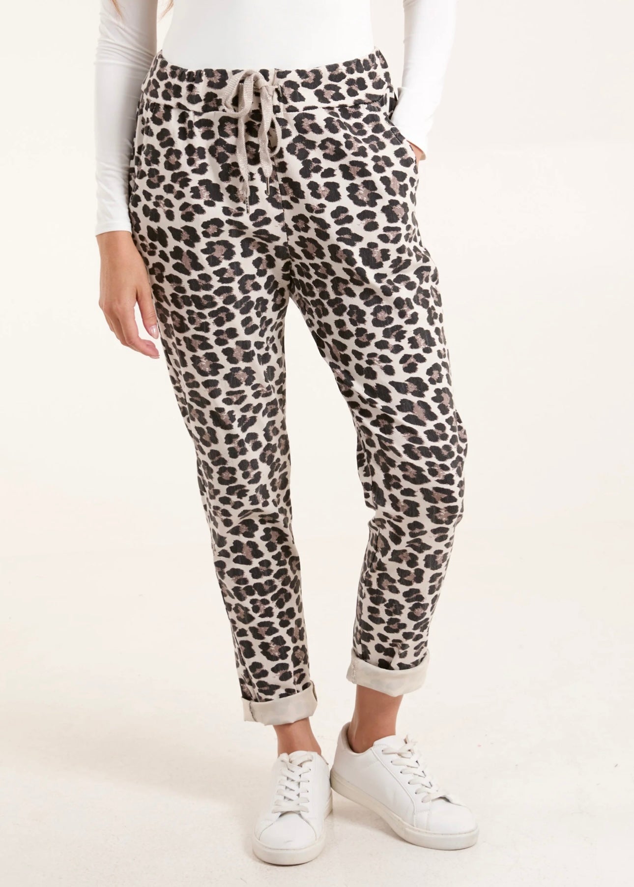 Leopard Print Magic Trousers- Cora