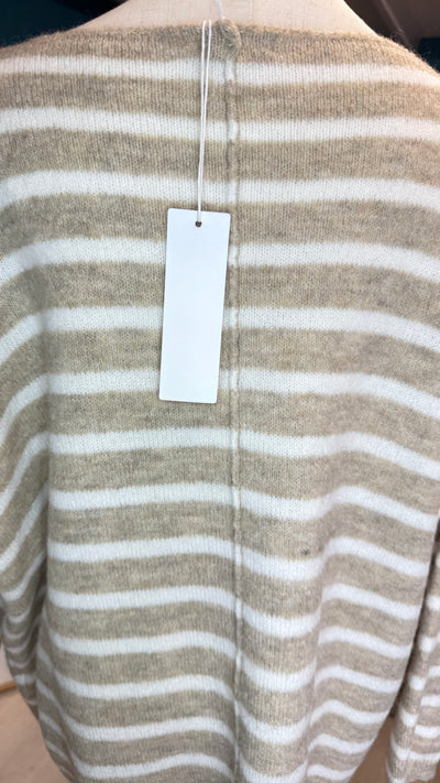 Italian Striped Relaxed Jumper- Vento