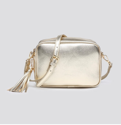 Vegan Leather Crossbody Camera Bag- Chiara