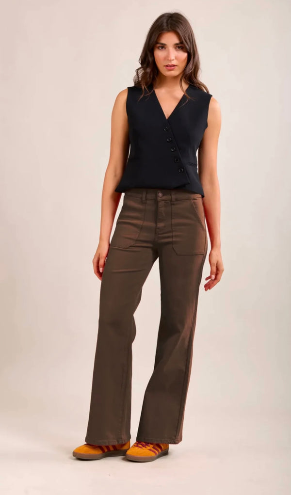 Toxik3 Paris Flare Jeans- Fleur