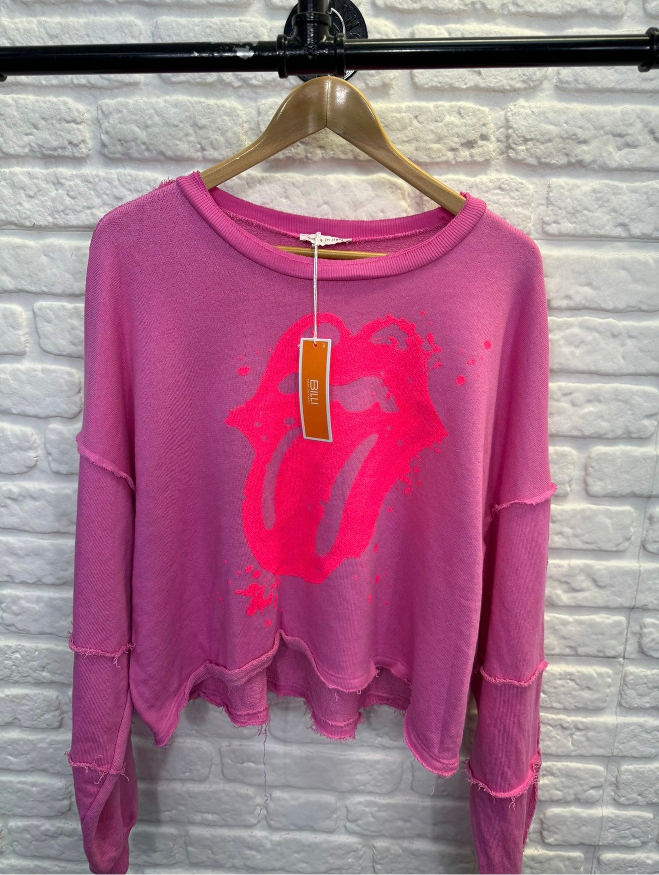 Rolling Stone Graphics Sweatshirt- Bold Kiss