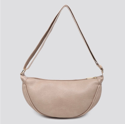 Soft Vegan Leather Side Belt Bag- Noa