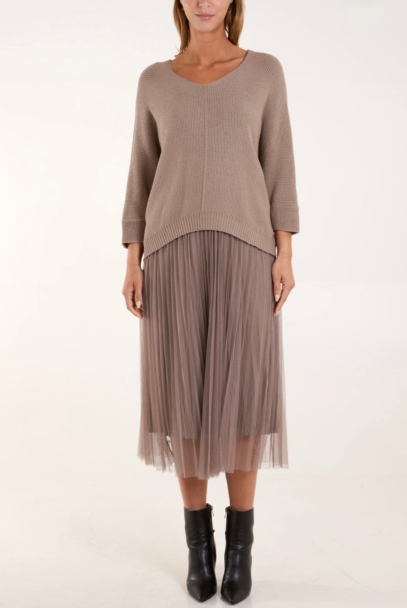 Italian Two Piece Dress- Nova