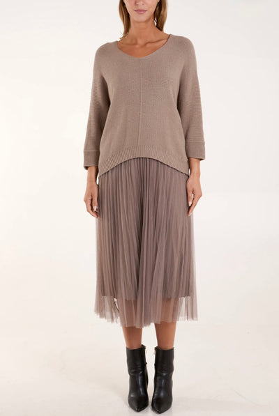 Italian Two Piece Dress- Nova