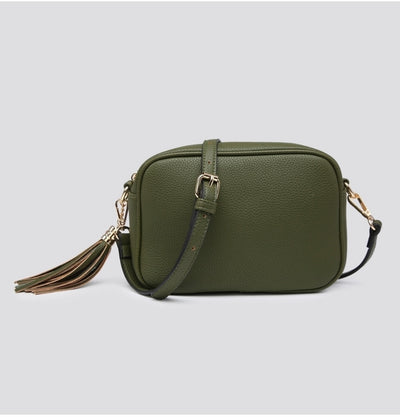 Vegan Leather Crossbody Camera Bag- Chiara