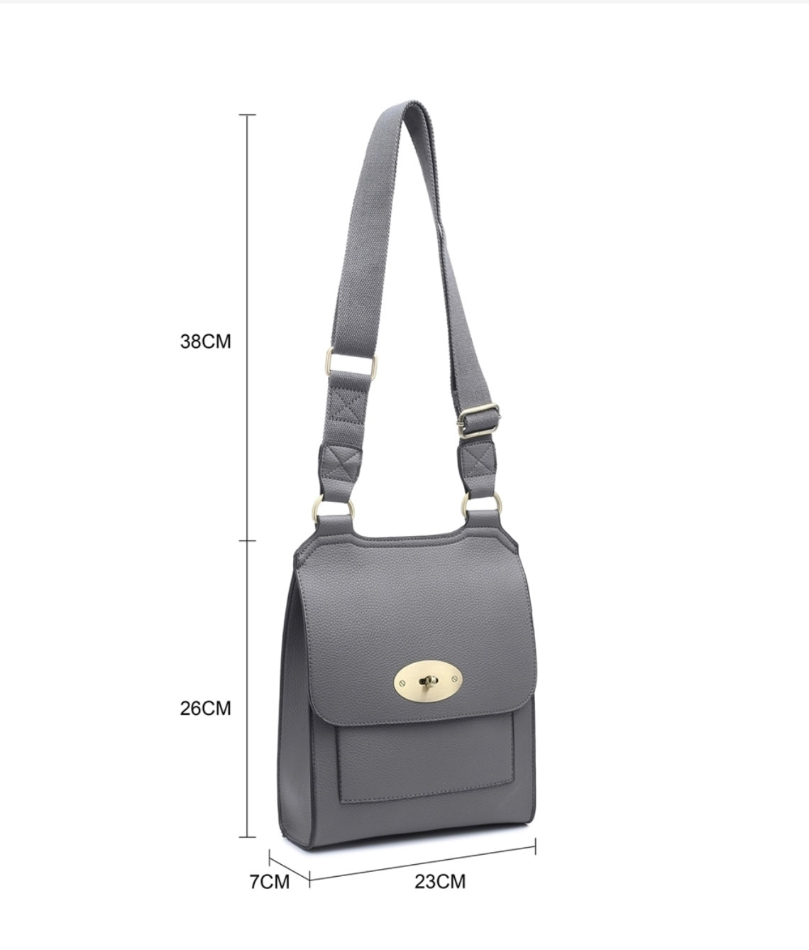 Messenger Crossbody Bag - Mia