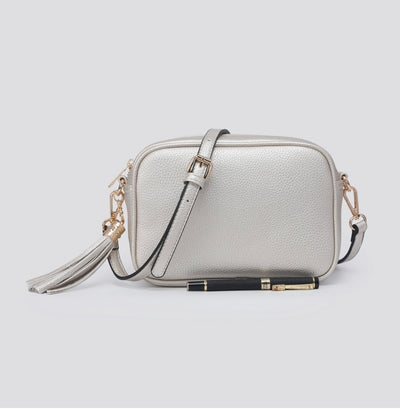 Vegan Leather Crossbody Camera Bag- Chiara