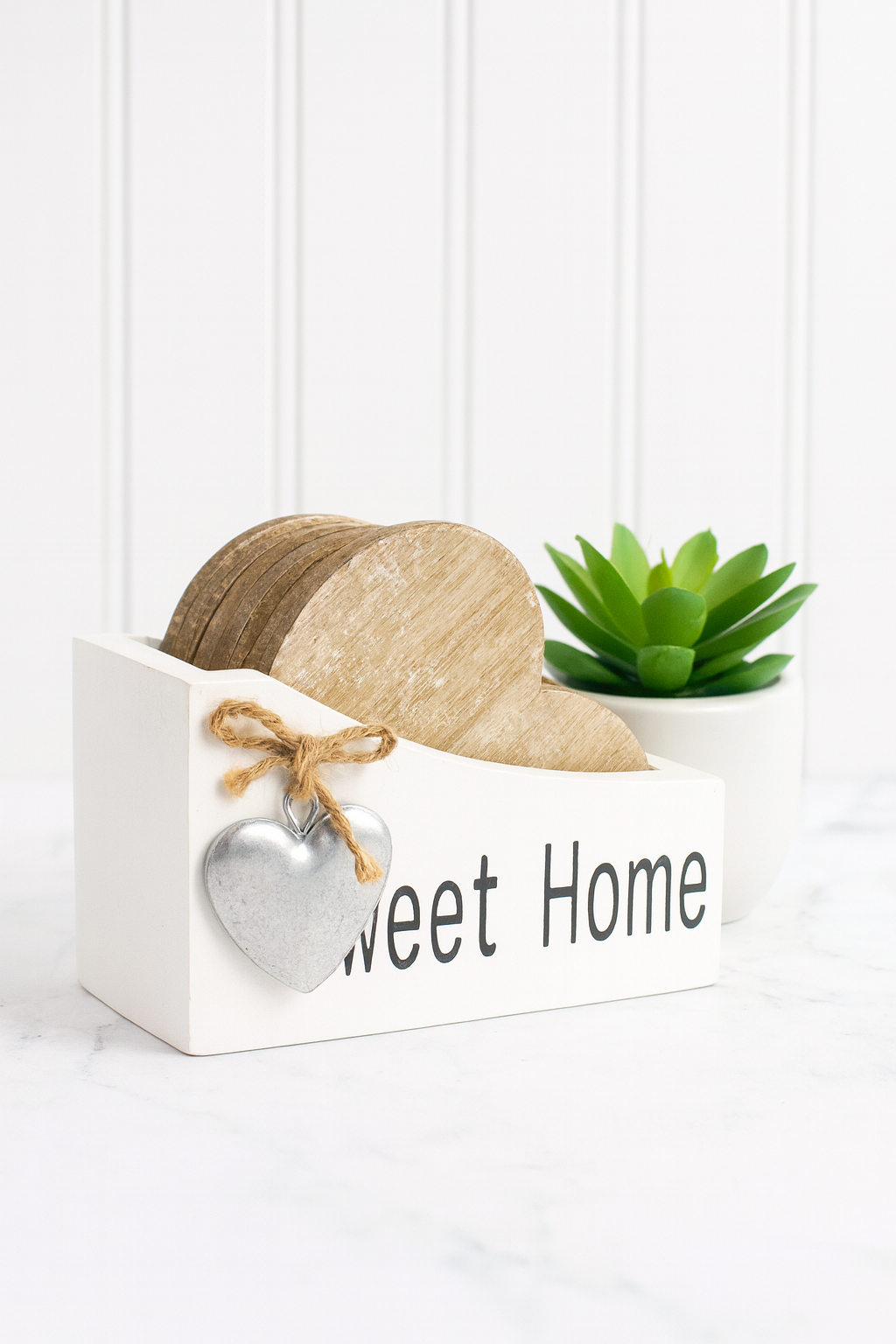 Heart Coaster Set– Sweet Home