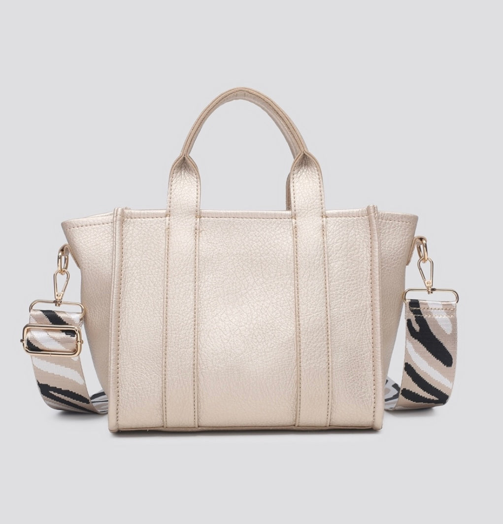 Vegan Leather Soft Tote Bag- Nuvola