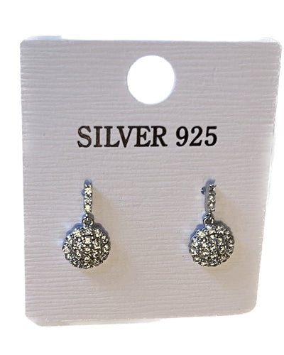 Silver 925 Earrings- Acqua