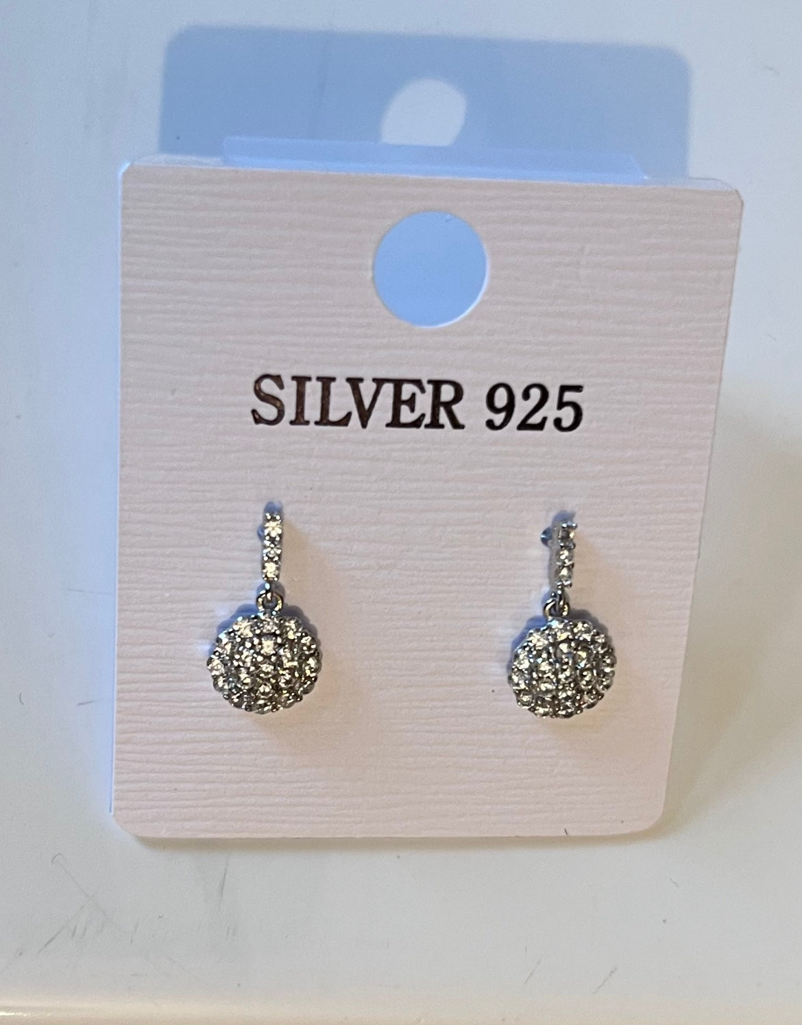 Silver 925 Earrings- Acqua